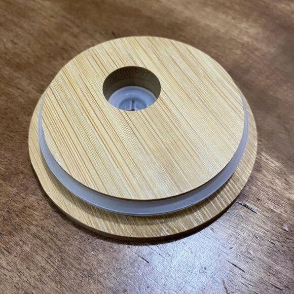 Glass Pumpkin Spice Coffee Can - Picture 3 of 5